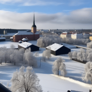 Kaune pastebėtas juodas sniegas: Neįprasto reiškinio priežastys